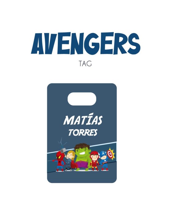 Tag Avengers | Bag Tags
