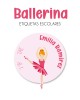 Escuela Adheribles Ballerina - Etiquetas Para Escuela Escuela Adheribles Ballerina - Etiquetas Para Escuela