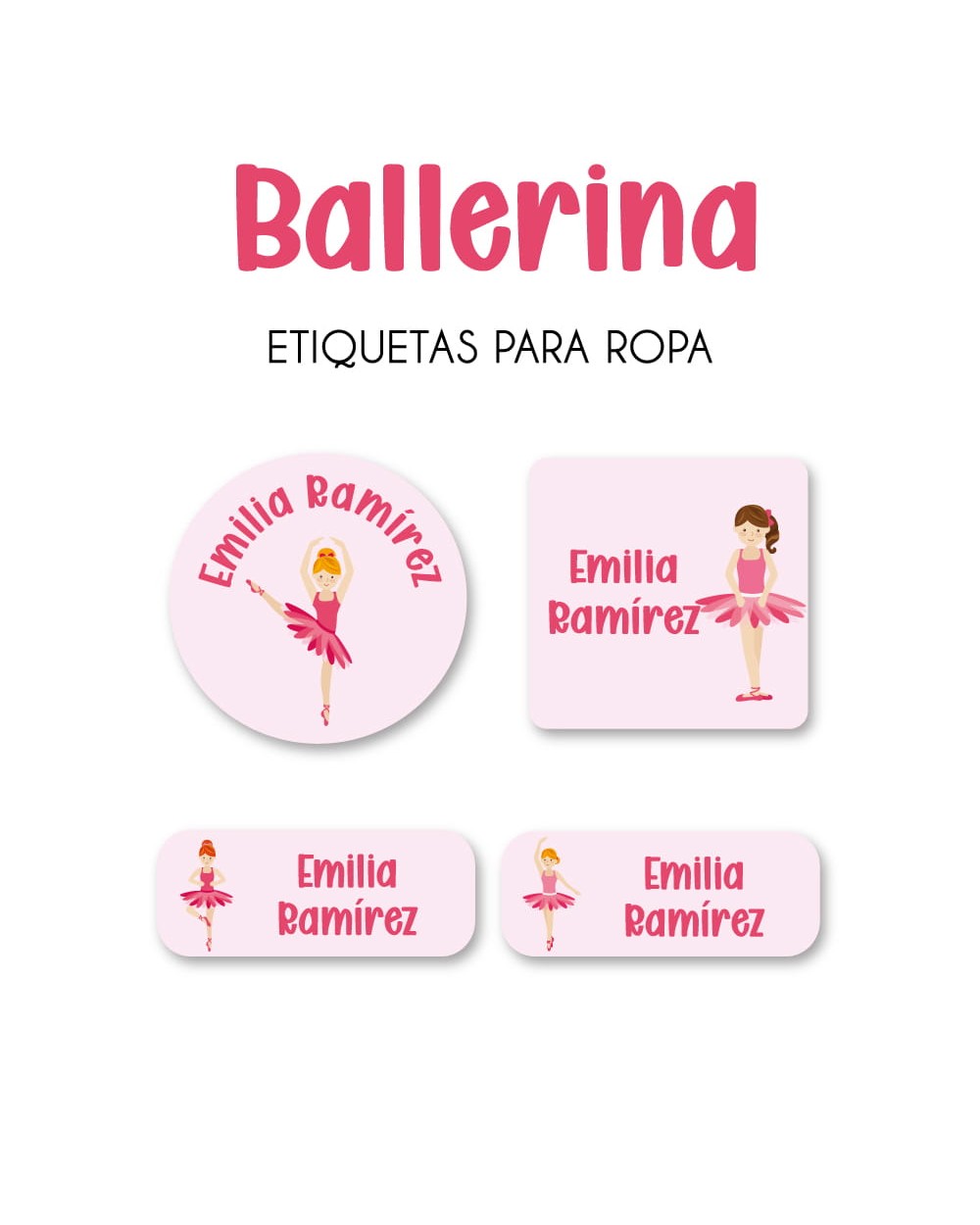 Ropa Ballerina-Etiquetas Para Ropa Ropa Ballerina-Etiquetas Para Ropa