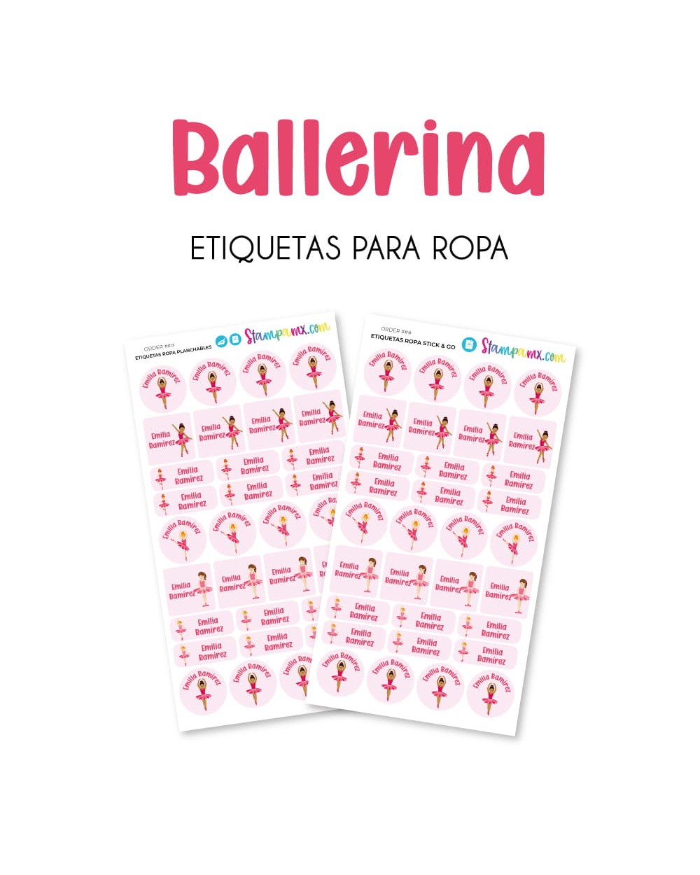 Ropa Ballerina-Etiquetas Para Ropa Ropa Ballerina-Etiquetas Para Ropa