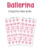 Ropa Ballerina-Etiquetas Para Ropa Ropa Ballerina-Etiquetas Para Ropa