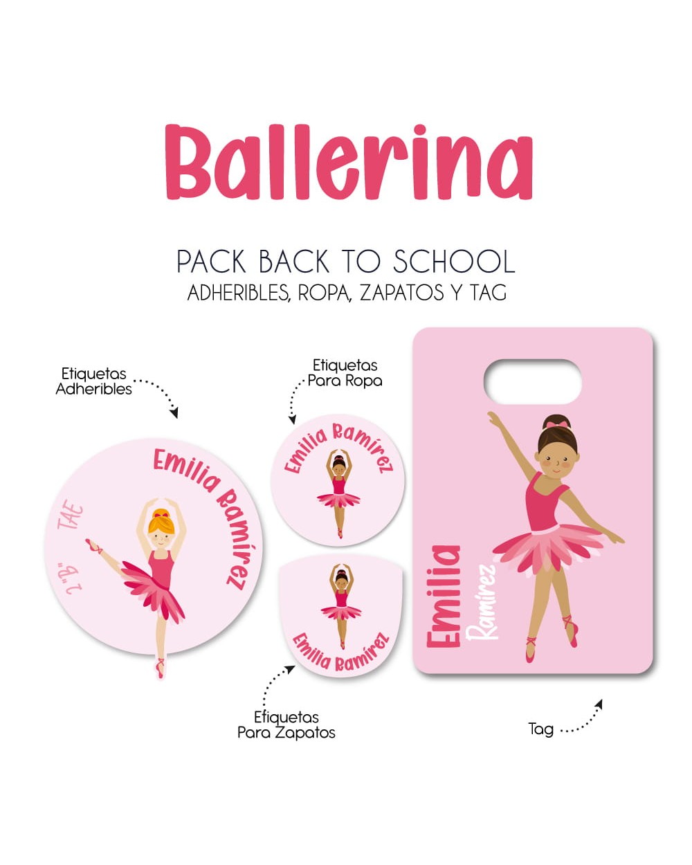 Pack Back to School Ballerina-Pack Back To School