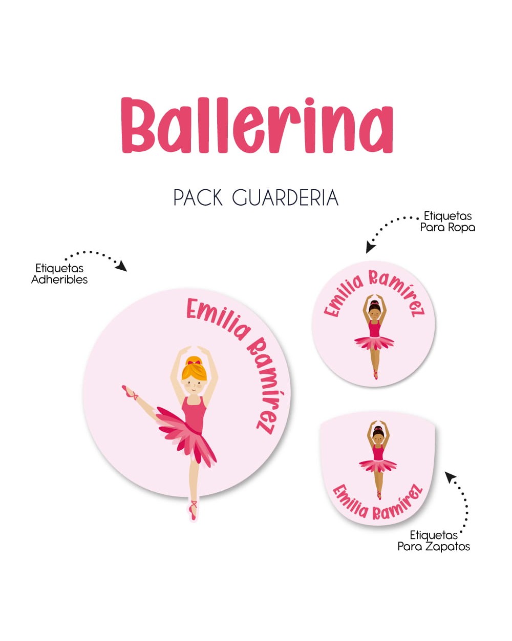 Pack Guardería Ballerina | Pack Guarderia Pack Guardería Ballerina | Pack Guarderia
