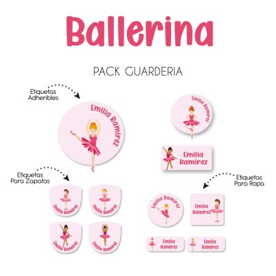 Pack Guardería Ballerina Pack Guardería Ballerina