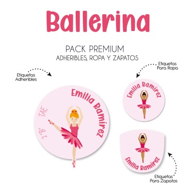 Pack Premium Ropa, Zapatos y Escuela Ballerina