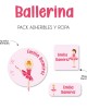 Pack Ropa y Escuela Ballerina | Pack Ropa y Adheribles Pack Ropa y Escuela Ballerina | Pack Ropa y Adheribles