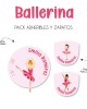 Pack Escuela y Zapatos Ballerina | Pack Adheribles y Zapatos Pack Escuela y Zapatos Ballerina | Pack Adheribles y Zapatos
