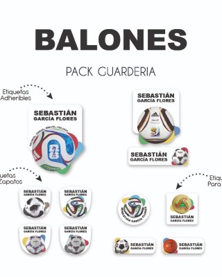 Pack Guardería Balones