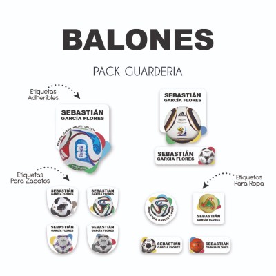 Pack Guardería Balones