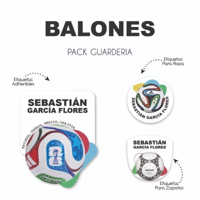 Pack Guardería Balones