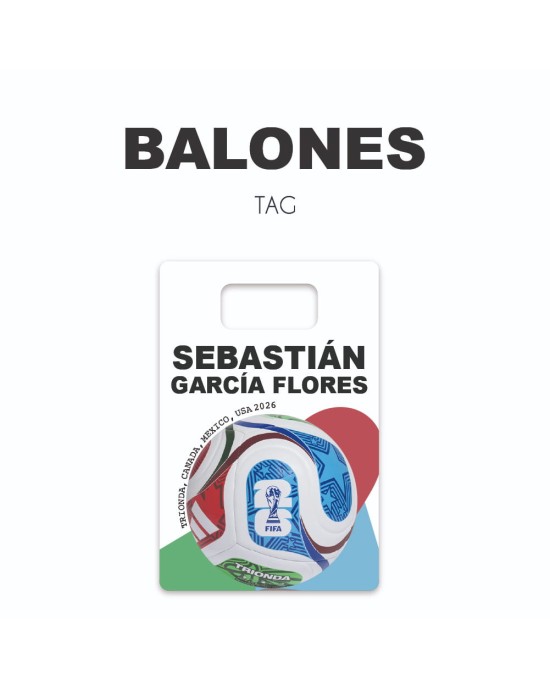 Tag Balones | Bag Tags