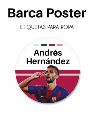 Ropa STICK & GO Barca Poster 