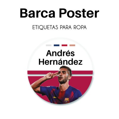 Ropa PLANCHABLES Barca Poster 