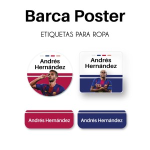 Ropa PLANCHABLES Barca Poster Ropa PLANCHABLES Barca Poster