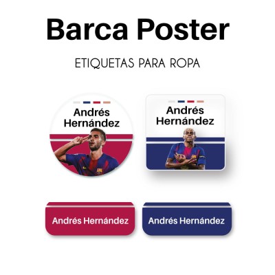 Ropa PLANCHABLES Barca Poster Ropa PLANCHABLES Barca Poster