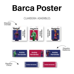 Guarderia Barca Poster