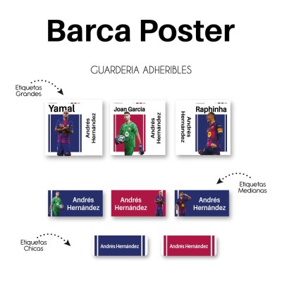 Guarderia Barca Poster