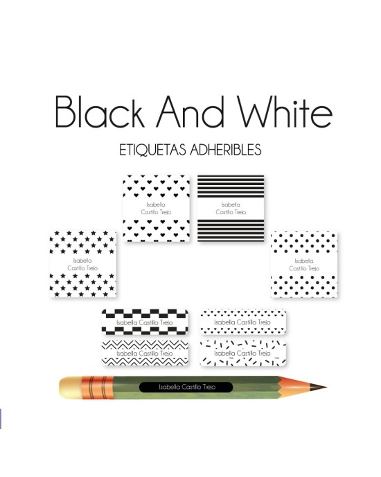 Pack Back to School Black and White-Pack Back To School