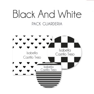 Pack Guardería Black and White Pack Guardería Black and White