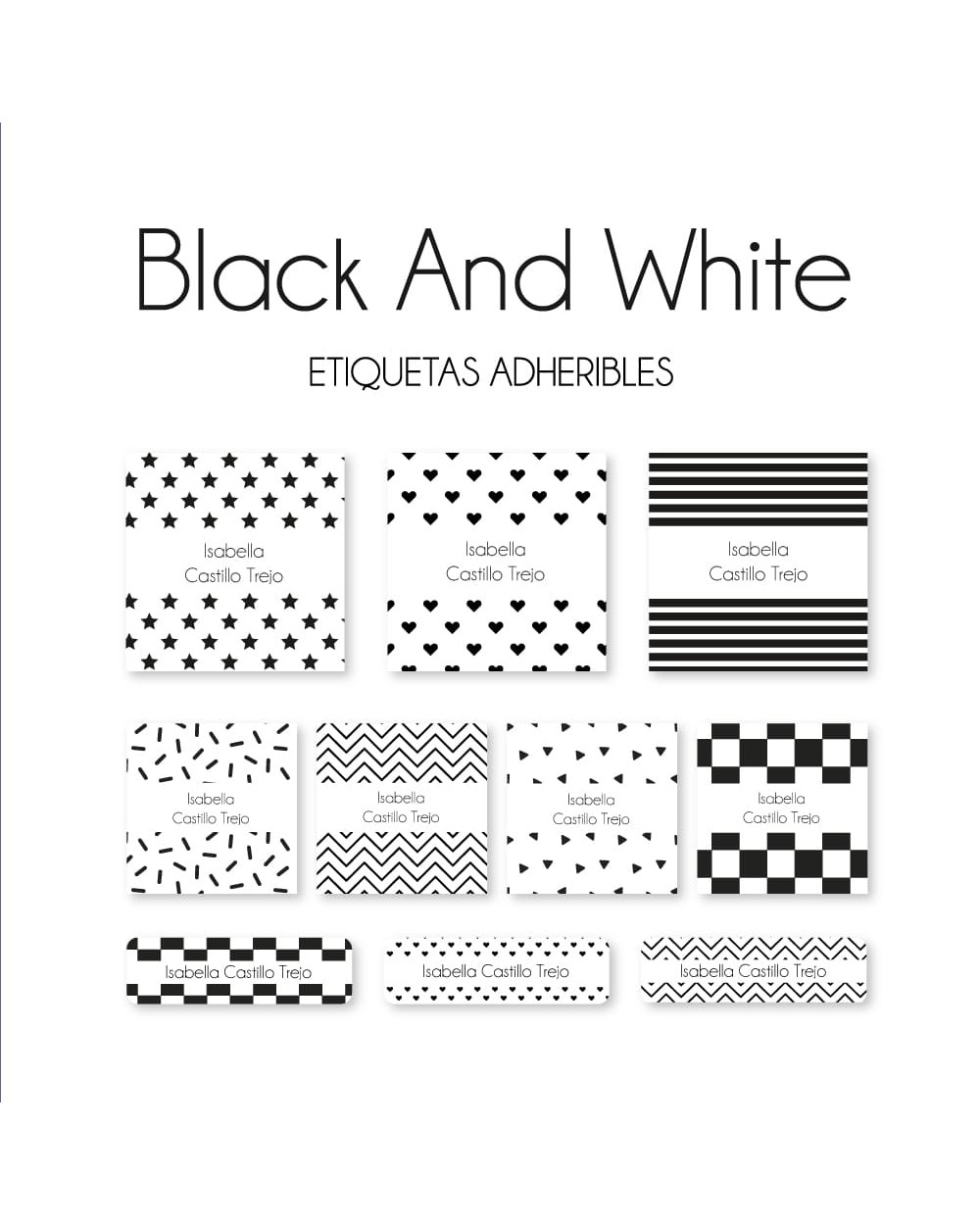 Pack Guardería Black and White | Pack Guarderia Pack Guardería Black and White | Pack Guarderia