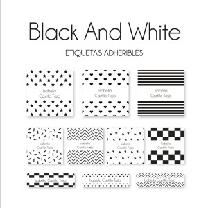 Guarderia Black and White