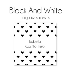 Guarderia Black and White