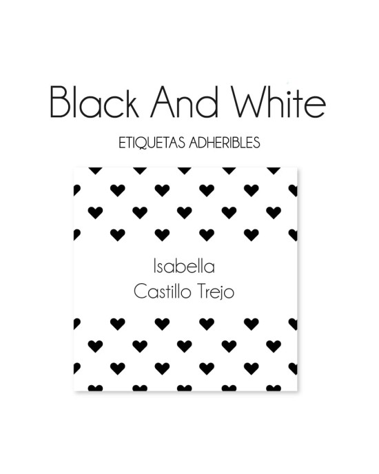 Pack Guardería Black and White | Pack Guarderia