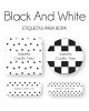 Pack Ropa y Escuela Black and White