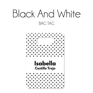 Tag Black and White