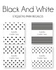 Paquete de etiquetas para Regalo Black and White - Etiquetas Para Regalos