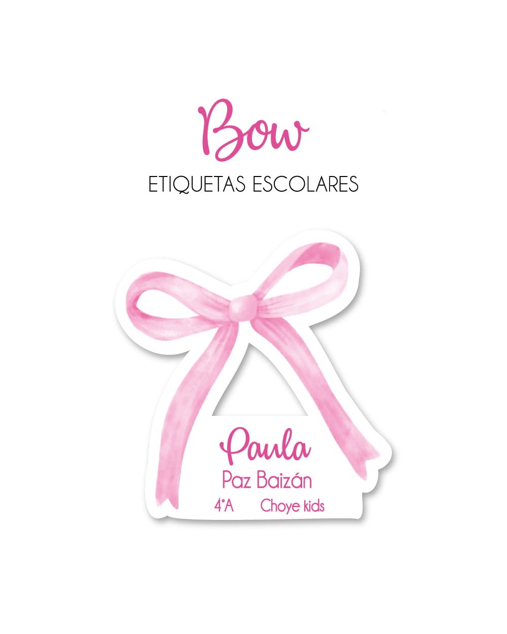 Pack Ropa y Escuela Bow | Pack Ropa y Adheribles Pack Ropa y Escuela Bow | Pack Ropa y Adheribles