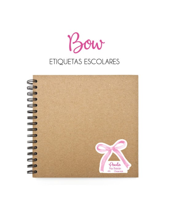 Pack Escuela y Zapatos Bow | Pack Adheribles y Zapatos