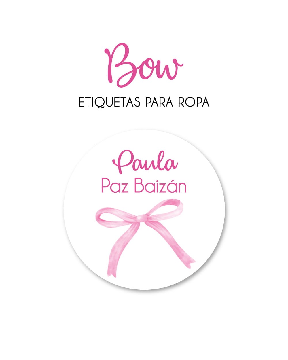 Ropa Bow-Etiquetas Para Ropa Ropa Bow-Etiquetas Para Ropa