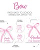 Pack Back to School Bow-Pack Back To School