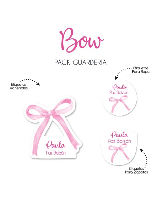 Pack Guardería Bow | Pack Guarderia