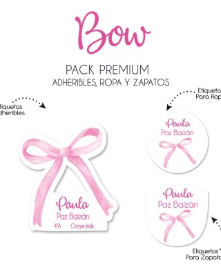 Pack Premium Ropa, Zapatos y Escuela Bow
