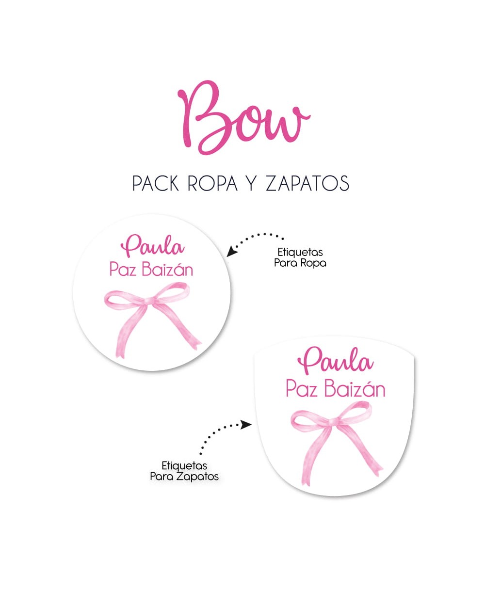 Pack Ropa y Zapatos Bow | Pack Ropa y Zapatos Pack Ropa y Zapatos Bow | Pack Ropa y Zapatos