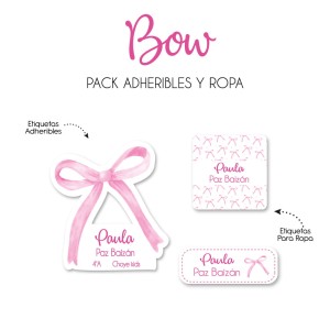 Pack Ropa y Escuela Bow