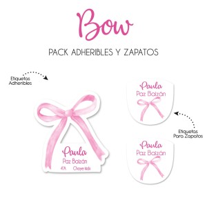 Pack Escuela y Zapatos Bow