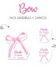 Pack Escuela y Zapatos Bow | Pack Adheribles y Zapatos