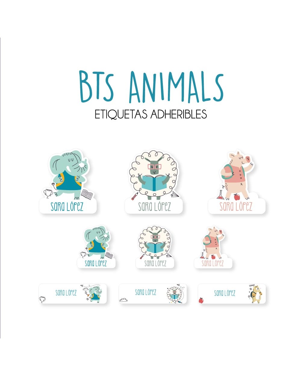 Pack Guardería Bts Animals | Pack Guarderia Pack Guardería Bts Animals | Pack Guarderia