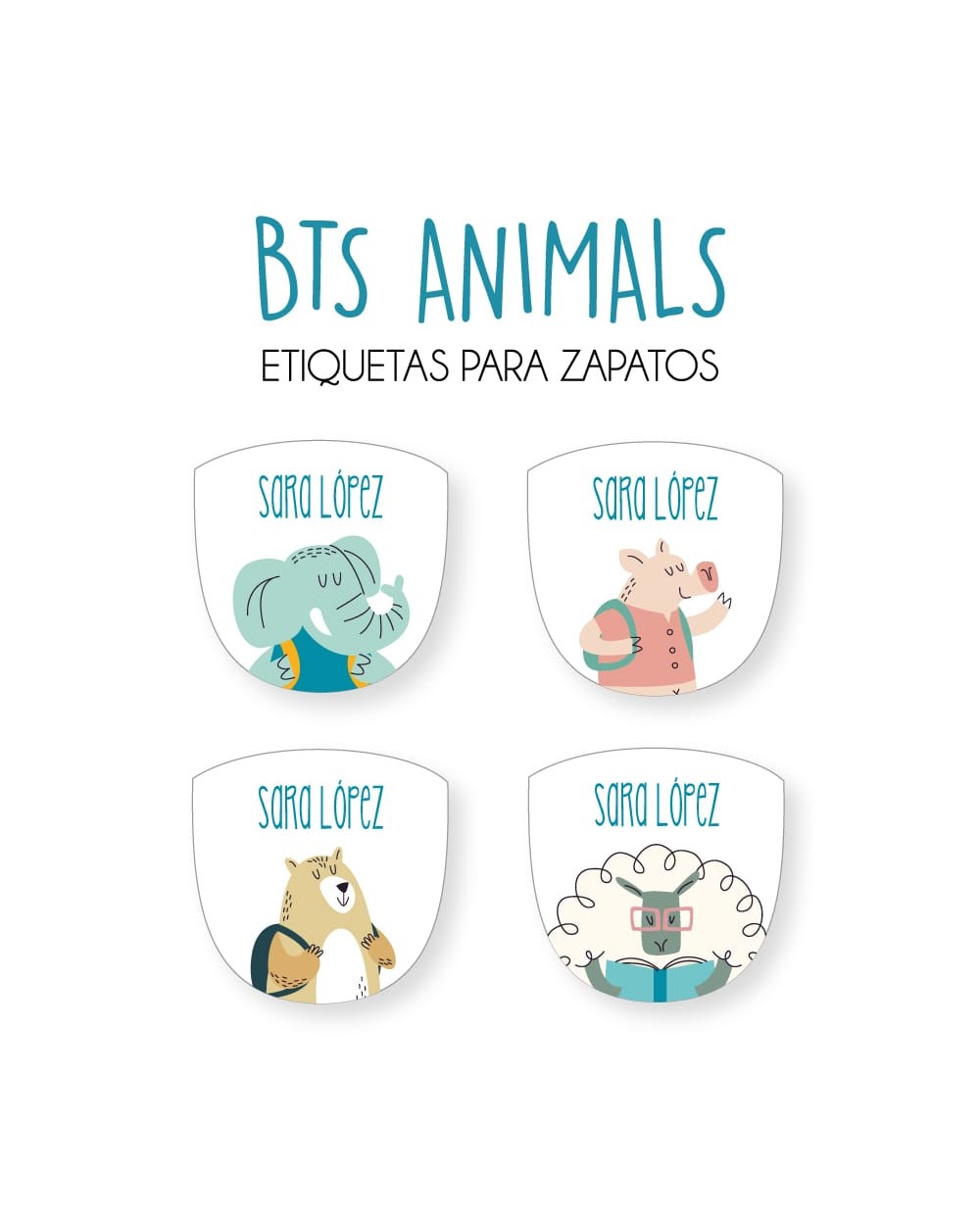Pack Ropa y Zapatos Bts Animals | Pack Ropa y Zapatos