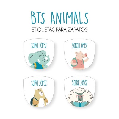 Zapato Bts Animals Zapato Bts Animals