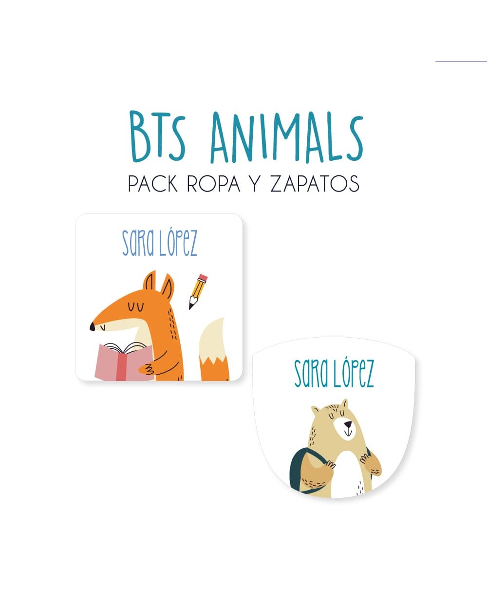 Pack Ropa y Zapatos Bts Animals | Pack Ropa y Zapatos