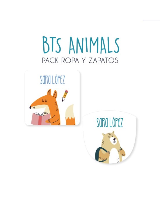 Pack Ropa y Zapatos Bts Animals | Pack Ropa y Zapatos