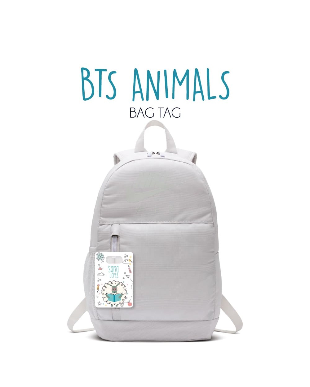 Pack Back to School Bts Animals-Pack Back To School