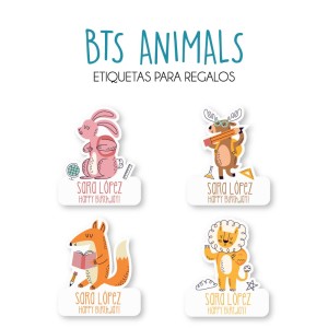 Regalo Bts Animals