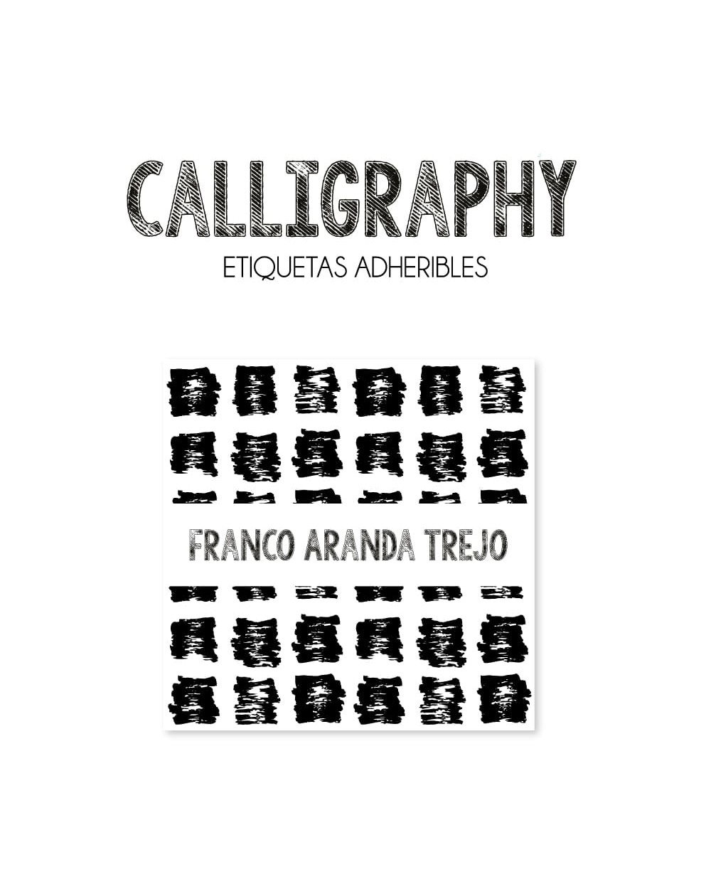Pack Guardería Calligraphy | Pack Guarderia Pack Guardería Calligraphy | Pack Guarderia