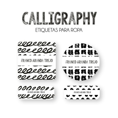 Ropa PLANCHABLES Calligraphy Ropa PLANCHABLES Calligraphy