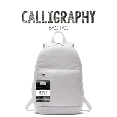 Tag Calligraphy Tag Calligraphy